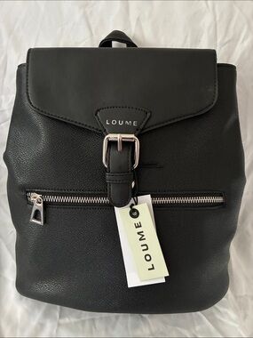 LOUME Black Backpack